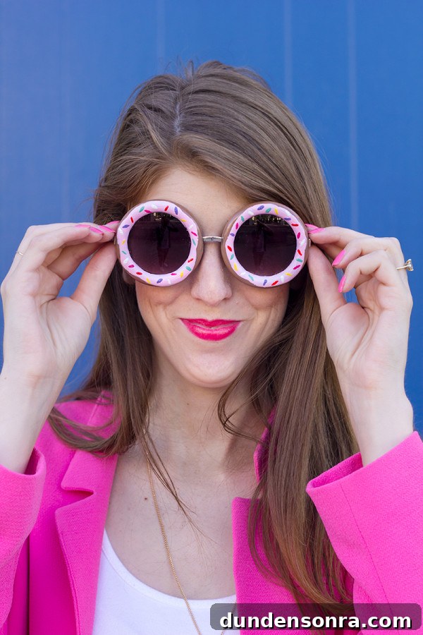 DIY Donut Sunglasses