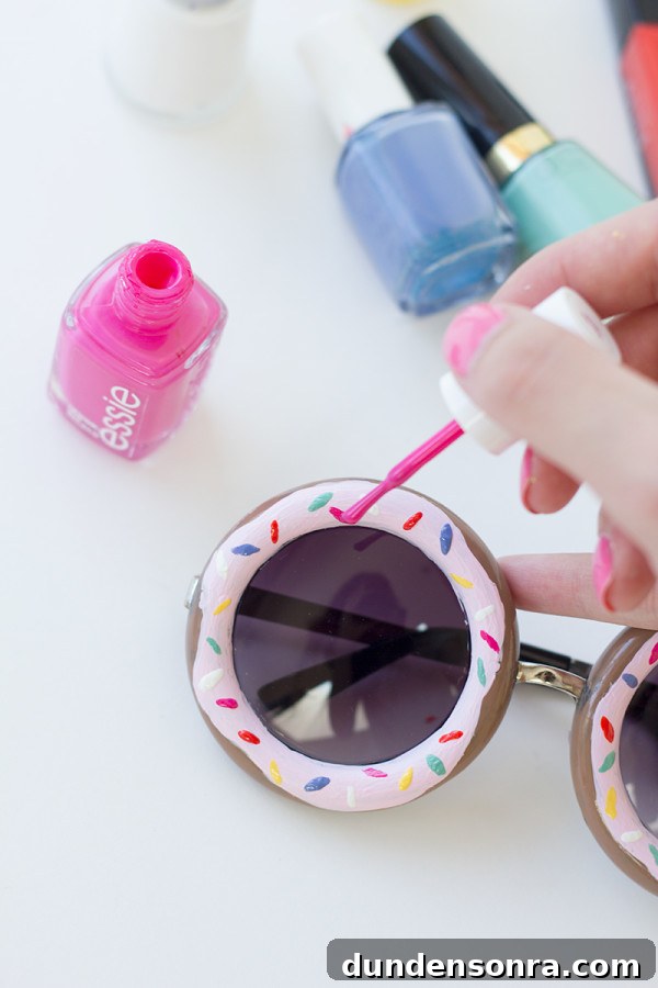 DIY Donut Sunglasses