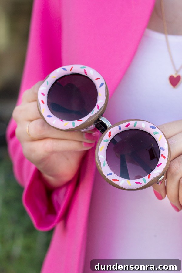 DIY Donut Sunglasses