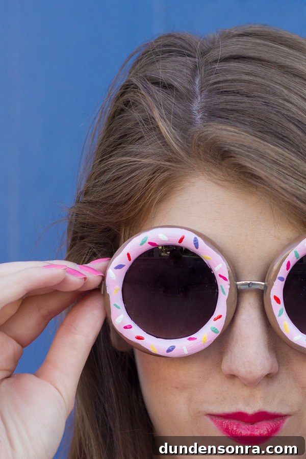 DIY Donut Sunglasses