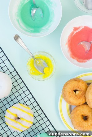 Striped Donuts
