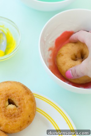 Striped Donuts: Delicious Glazed and Chocolate Layer Ideas 4 Striped Donuts