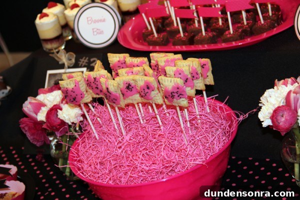 pink-and-black-bridal-shower-dessert-bar-pop-tart-pops