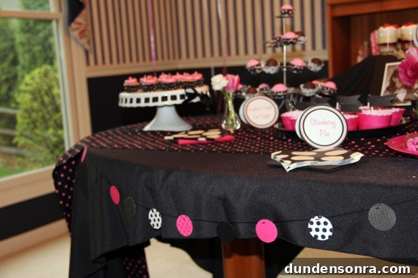 pink-and-black-bridal-shower-dessert-bar