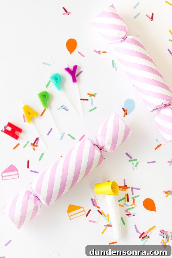 DIY Birthday Confetti Poppers