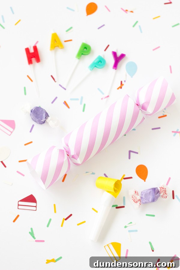 DIY Birthday Confetti Poppers