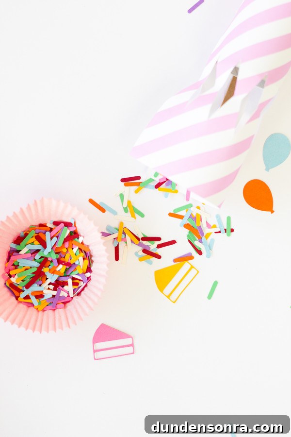 DIY Birthday Confetti