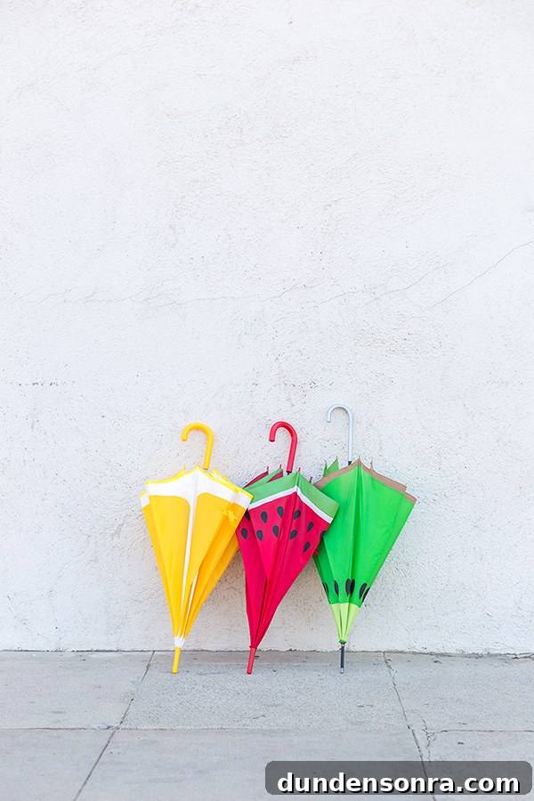 How to Make Colorful Fruit Slice Umbrellas for Drinks 24 DIY Fruit Slice Umbrellas