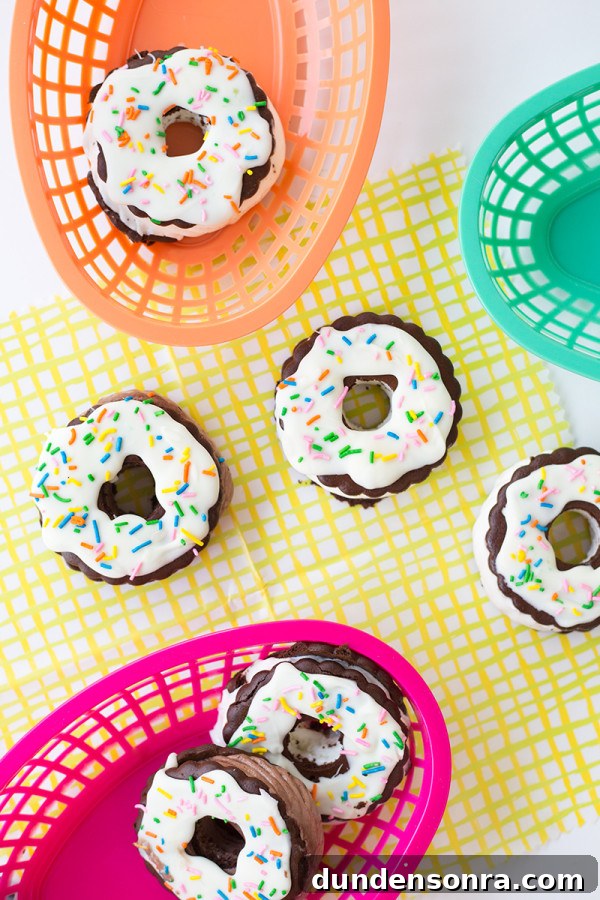 Ice Cream Sandwich Donuts: How to Make Frozen Donut Treats at Home 2 Ice Cream Sandwich Donuts