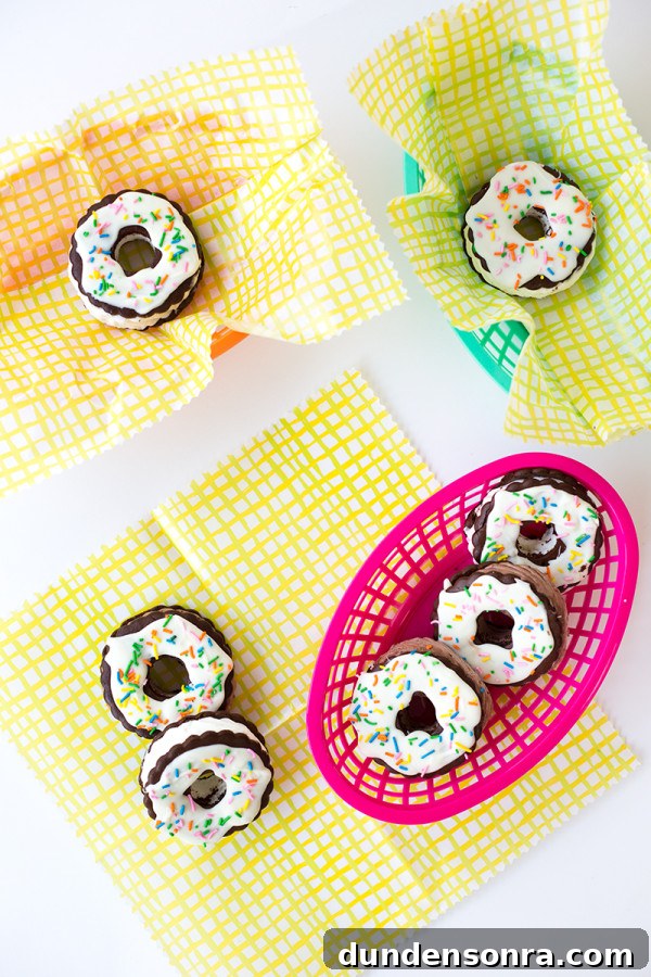 Ice Cream Sandwich Donuts: How to Make Frozen Donut Treats at Home 6 Ice Cream Sandwich Donuts