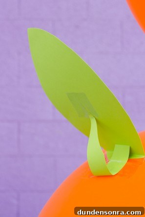 DIY Giant Citrus Balloons