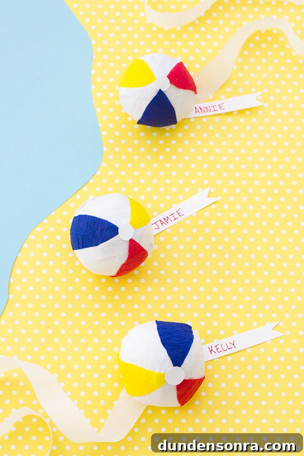 DIY Beach Ball Surprise Balls: How to Make Fun Inflatable Gift Balls 2 DIY Beach Ball Surprise Balls