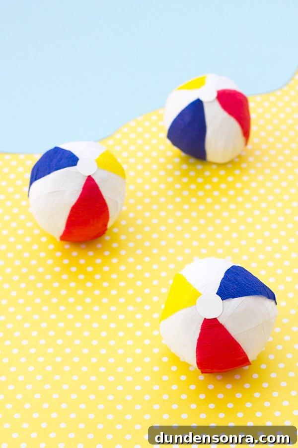 DIY Beach Ball Surprise Balls: How to Make Fun Inflatable Gift Balls 3 DIY Beach Ball Surprise Balls
