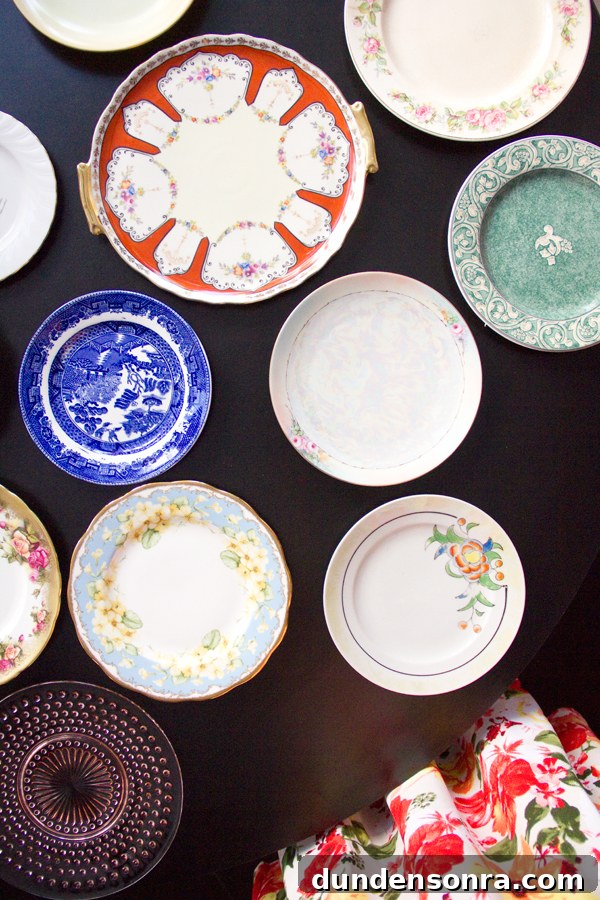 DIY Bridal Shower Planning: Step-by-Step Guide for Hosts 16 Bridal Shower Idea: Have Each Guest Bring a Vintage Dessert Plate to Start a Collection