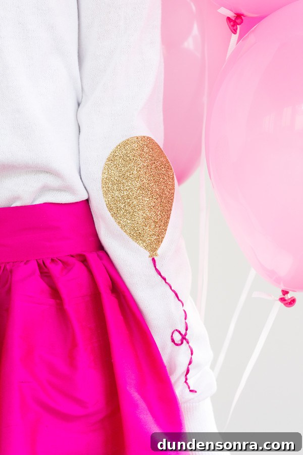 How to Make Balloon Elbow Patches for Jackets and Shirts 3 DIY Balloon Elbow Patches