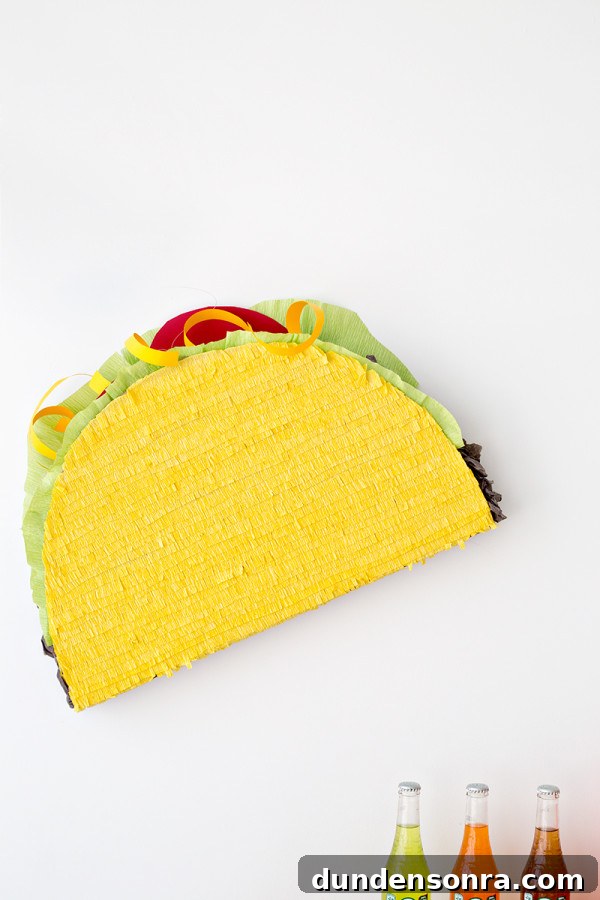 DIY Giant Taco
