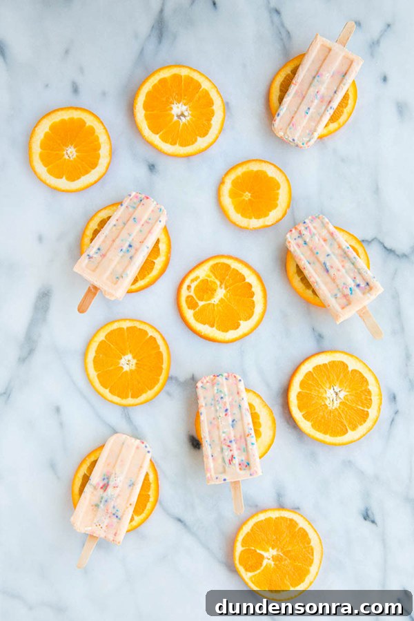 Funfetti Creamsicles