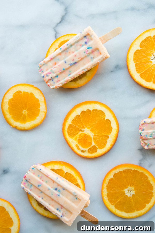 Funfetti Creamsicles