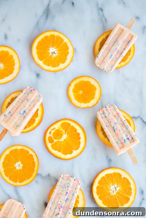 Funfetti Creamsicles