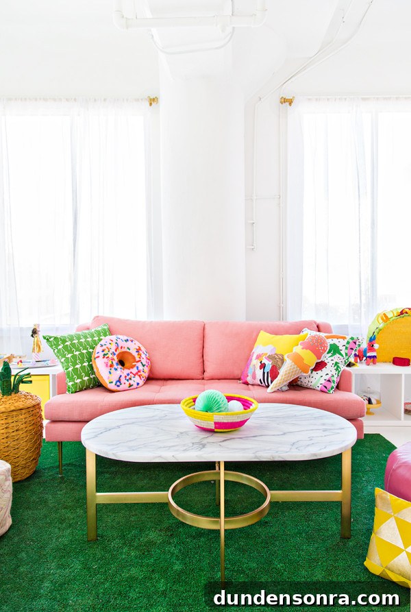 Studio DIY HQ Reveal: Inside the Ultimate Crafting Workspace 11 Pink Couch, Please!
