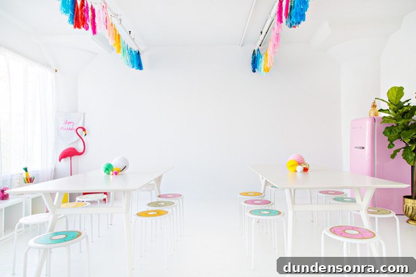 Studio DIY HQ Reveal: Inside the Ultimate Crafting Workspace 13 Studio DIY Donut Stools