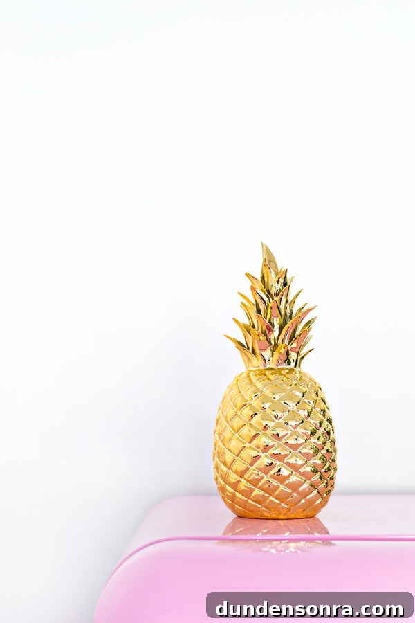 Studio DIY HQ Reveal: Inside the Ultimate Crafting Workspace 16 Gold Pineapple