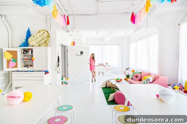 Studio DIY HQ Reveal: Inside the Ultimate Crafting Workspace 4 The Most Colorful Office