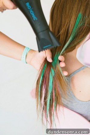 How-to: Hair Chalk for Brunettes