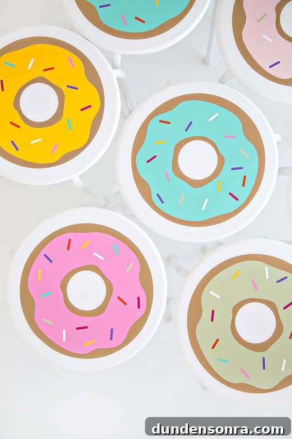 DIY Donut Stools
