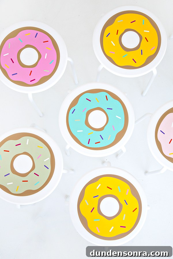 DIY Donut Stools