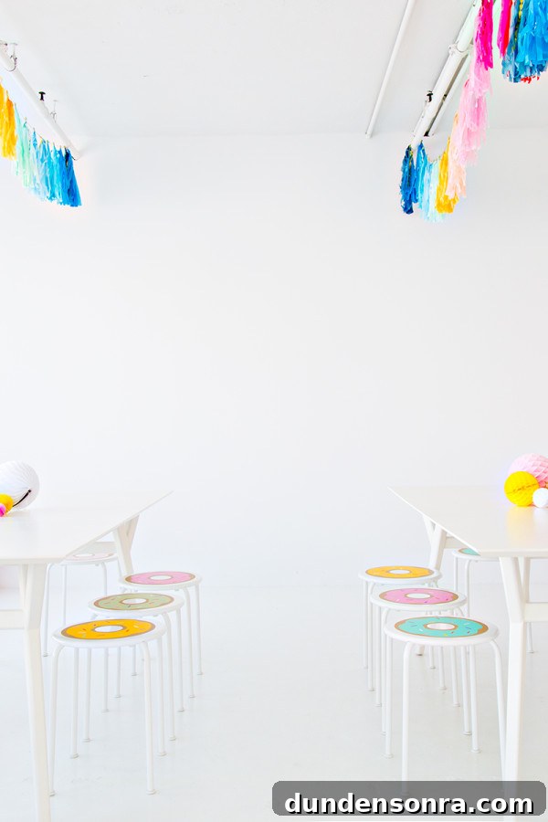 DIY Donut Stools