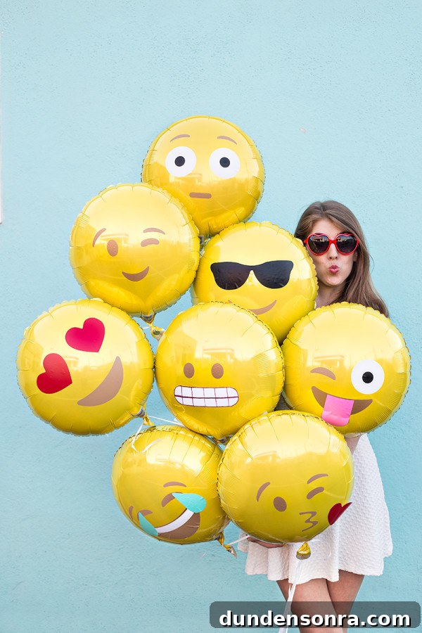 How to Make Emoji Balloons at Home: Fun DIY Guide 4 Balloon and Emoji