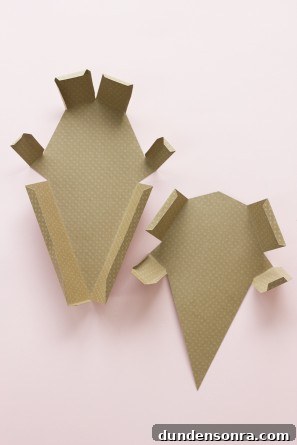 DIY Ice Cream Cone Treat Box