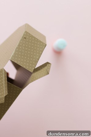 DIY Ice Cream Cone Treat Box