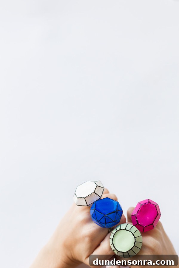 How to Make Oversized Gemstone Rings: DIY Step-by-Step Guide 14 DIY Giant Gem Rings