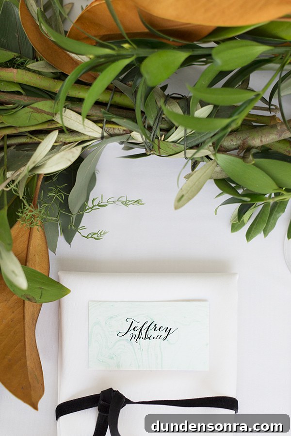 Marble Place Cards