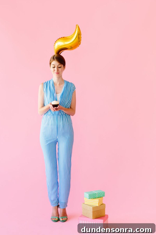 9 Creative DIY Halloween Costumes You Can Make with Balloons 6 DIY Birthday Candle Costume