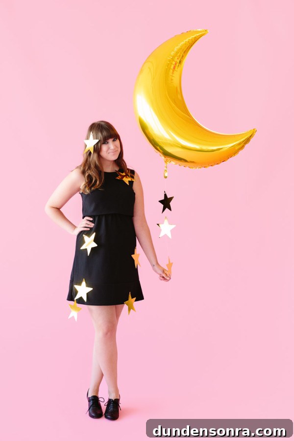9 Creative DIY Halloween Costumes You Can Make with Balloons 10 DIY Starry Night Costume