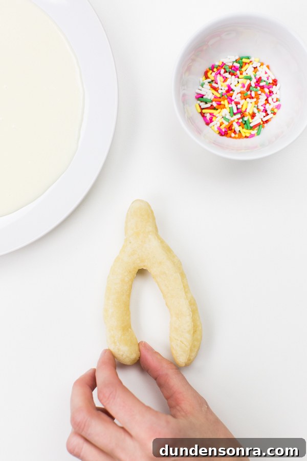 Wishbone Donuts: Classic Hand-Rolled Treats & Coffee Pairings 3 A wishbone donut and a bowl of sprinkles