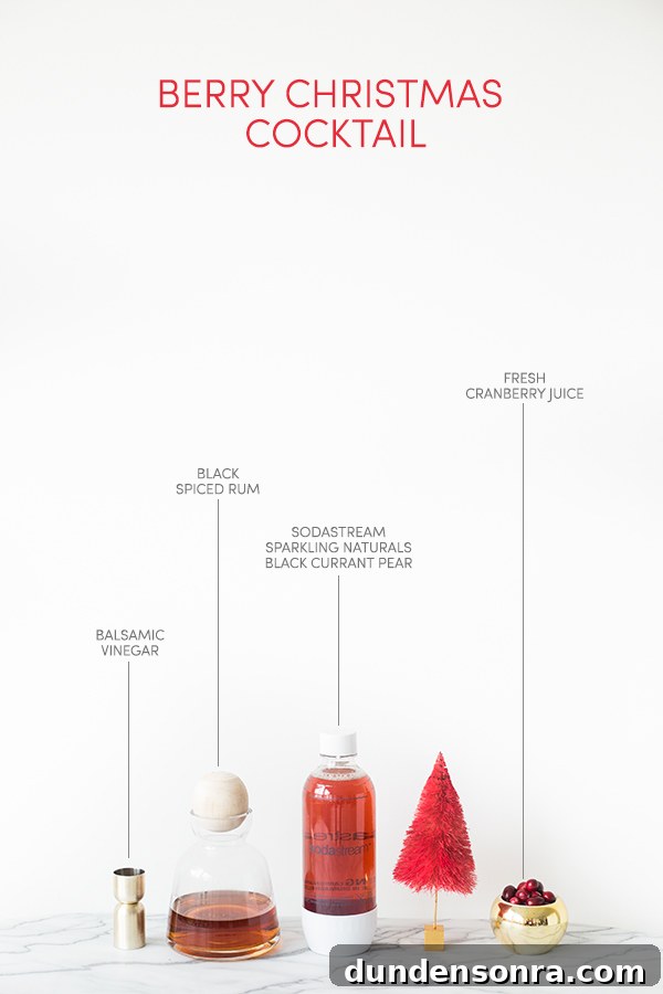 Sparkling Holiday Cocktail Recipes to Impress Guests 6 Berry Christmas Cocktail
