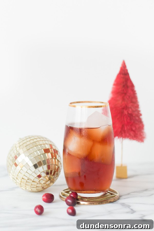 Berry Christmas Cocktail
