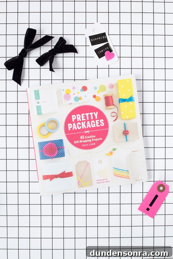 Creative Holiday Gift Wrapping Ideas to Impress Loved Ones 8 Pretty Packages Book Giveaway
