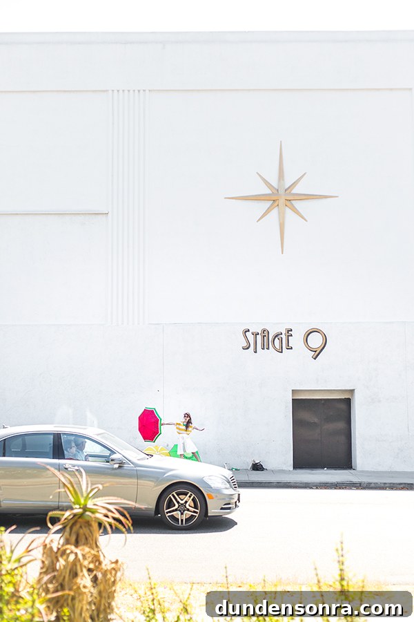 A car in front of a wall that says "stage 9"