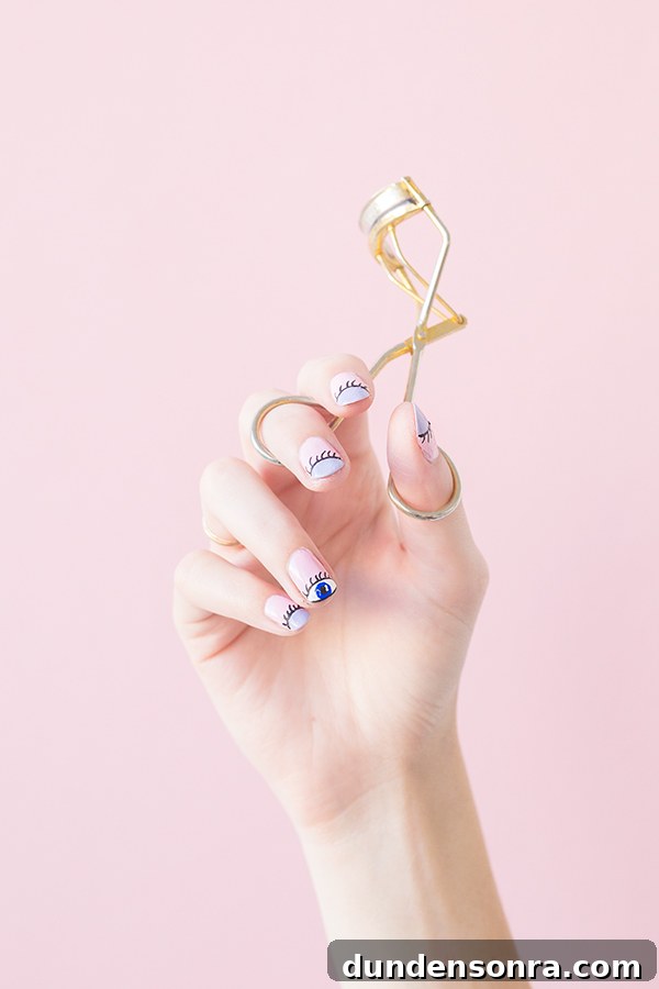 DIY Wink Wink Manicure Tutorial: Step-by-Step Cute Nail Art 2 DIY Wink Wink Mani Tutorial
