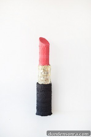 A lipstick piñata 