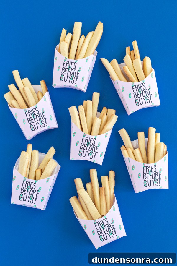 Valentine's Fries Before Guys Free Printable Cards 6 Fries in boxes that say "fries before guys"