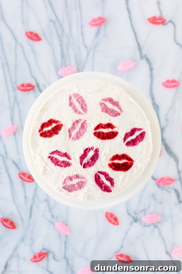 Pucker Up: Valentine’s Day Kiss & Cocktail Party 62 DIY Pucker Up Cake