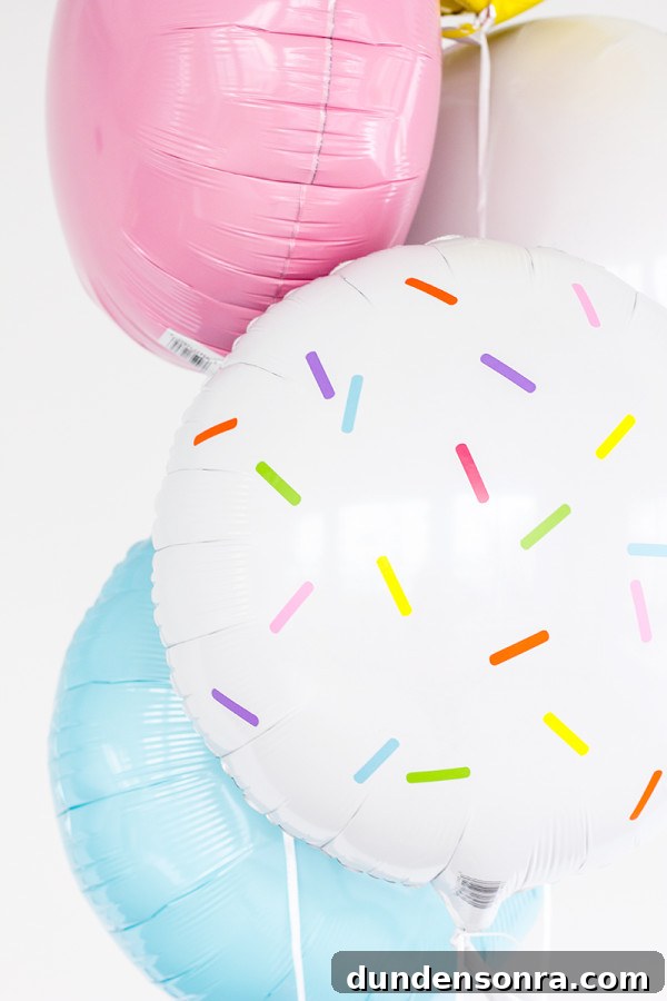 Colorful balloons 