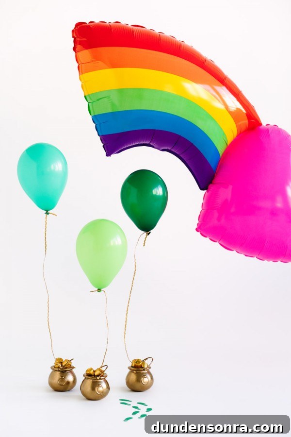 DIY Pot of Gold Balloon Surprises: Creative Party Reveal Ideas 4 DIY Pot of Gold Balloon Surprise