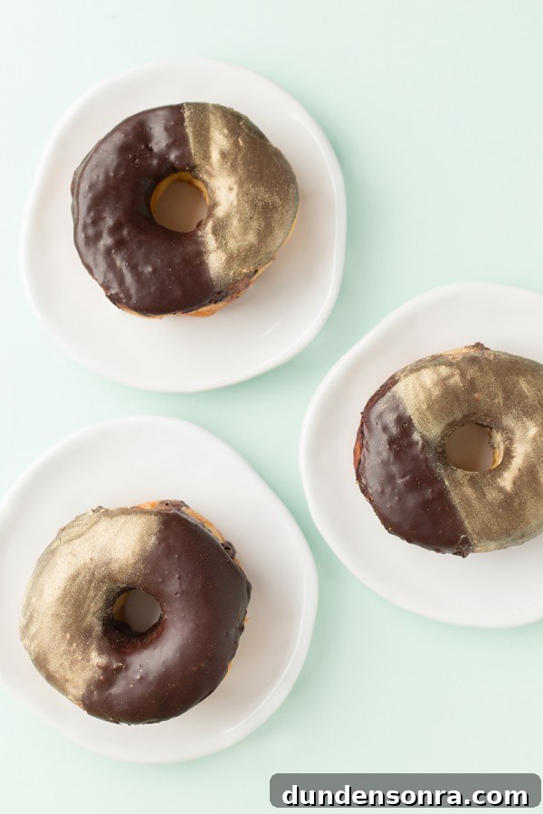 Gold Dipped Donuts